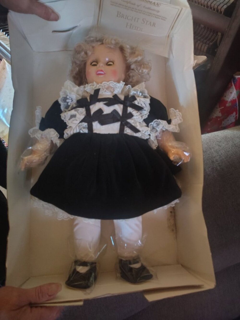 Horsman Bright Star Heidi Doll in Box with Certificate